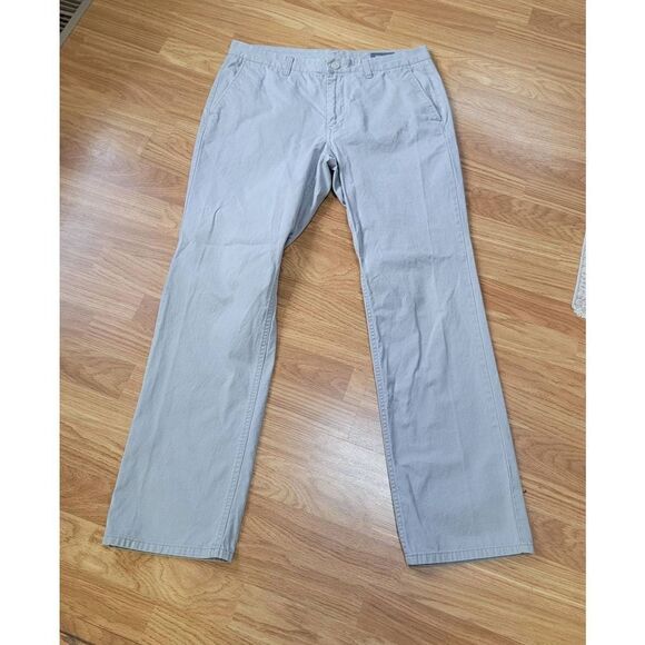 Bonobos Cotton Straight Leg Pants 34X32 - Picture 2 of 9